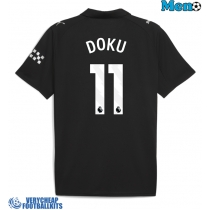 Manchester City Jeremy Doku #11 Replica Away Shirt 2025-26 Short Sleeve